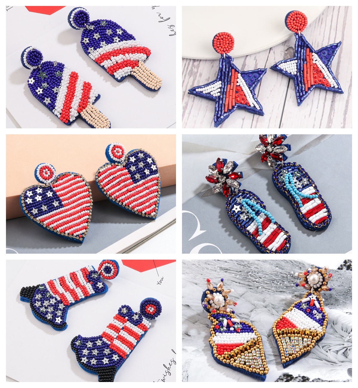 4th Fourth of July Jewelry Acc - Women Accessories Usa reseña y precio
