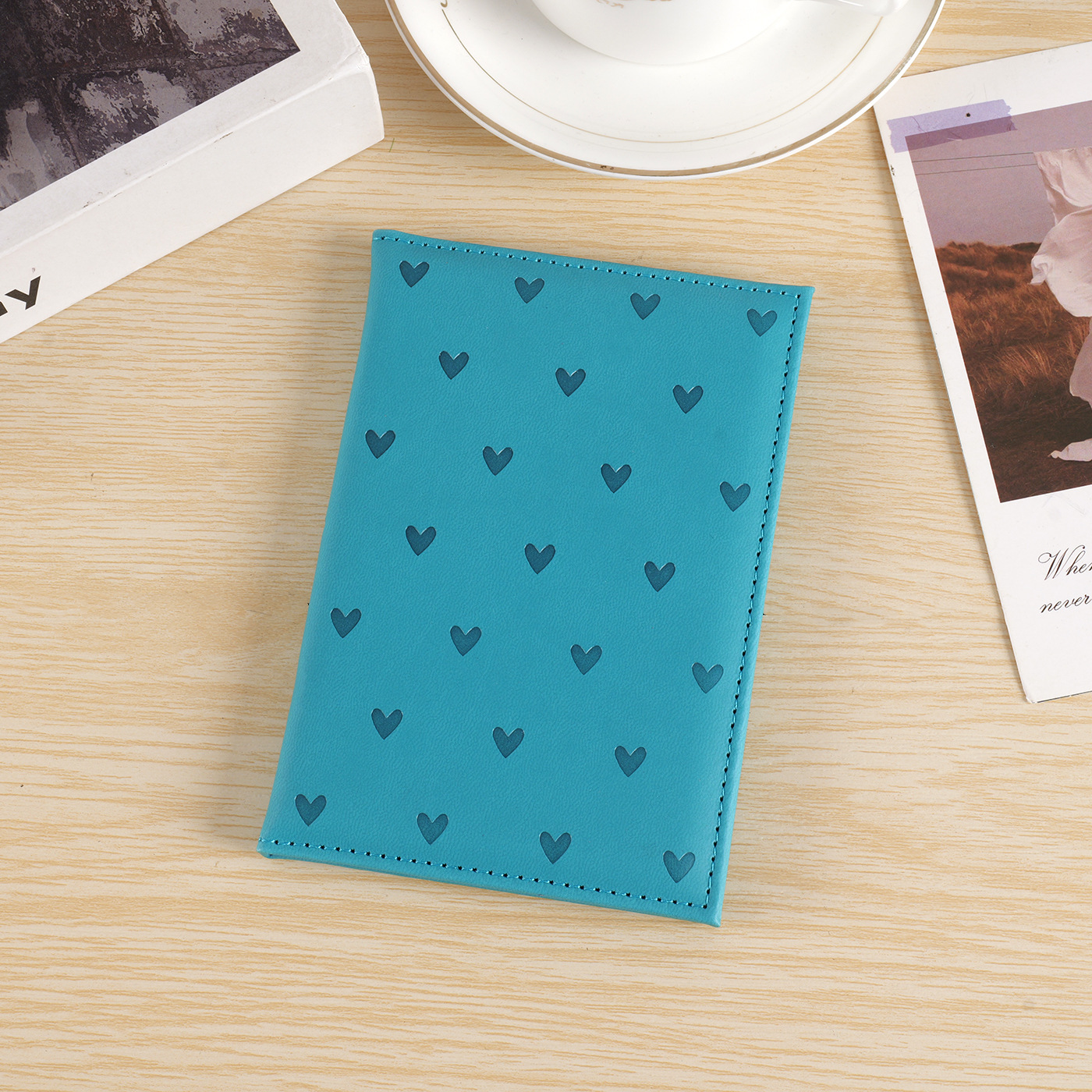 Cute Heart Print Passport Cove - Women'S Accessories Wallet reseña y precio