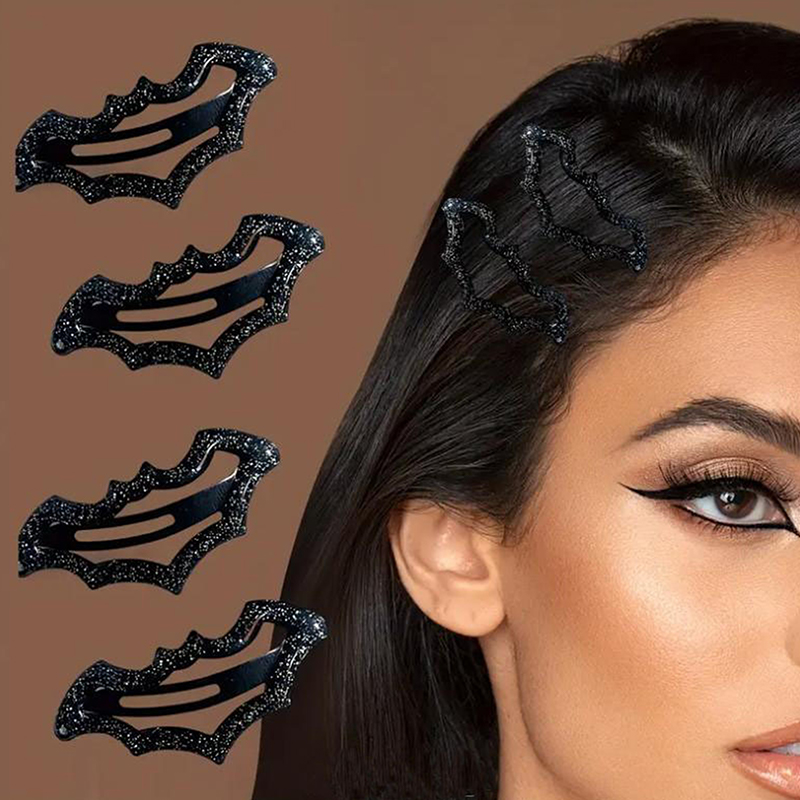 10Pcs Halloween Bat Hairpins S - Women'S Essential Accessories reseña y precio