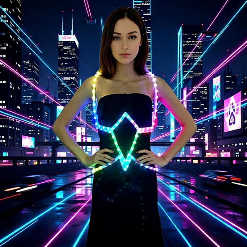 Glowing Colorful Belt For Unis - Women Accessories App reseña y precio