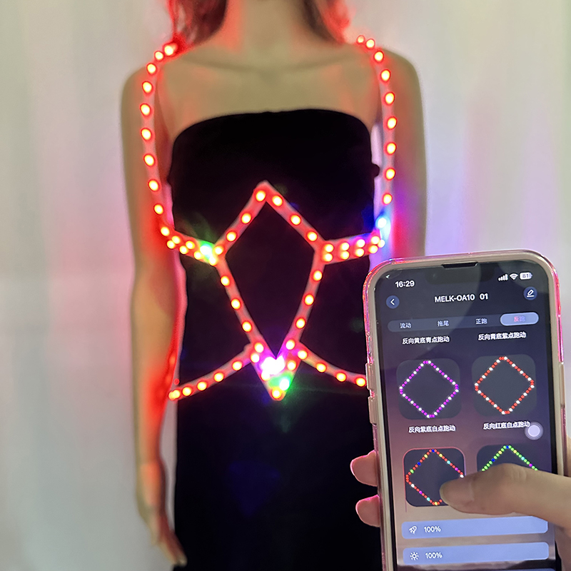 Glowing Colorful Belt For Unis - Women Accessories App reseña y precio