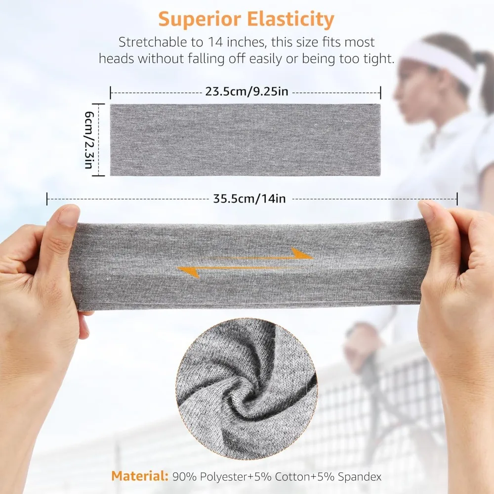 Wide Headband for Women - 7 Pa - Women'S Running Accessories reseña y precio