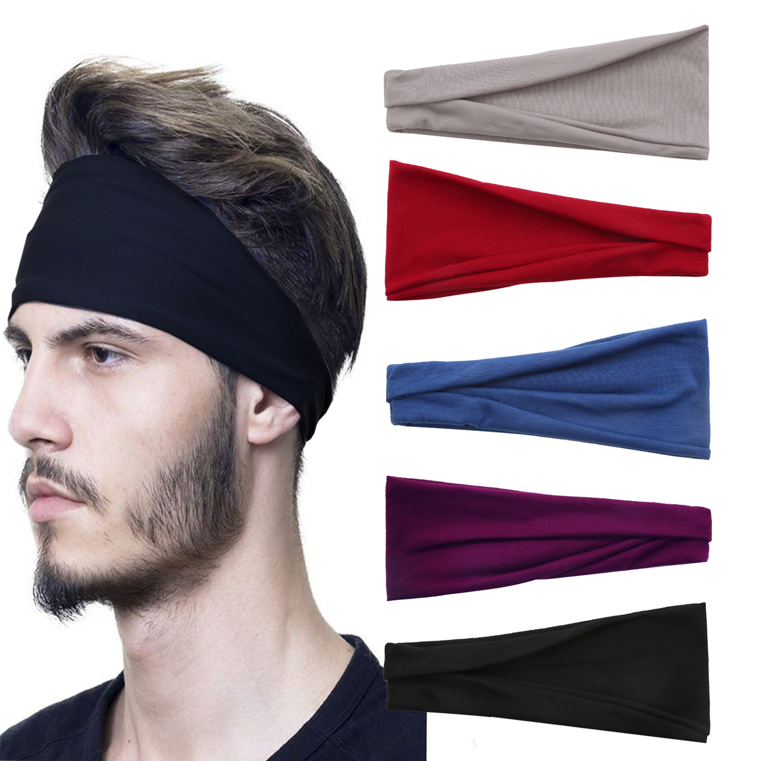 Sports Elastic Headbands for M - Women'S Running Accessories reseña y precio